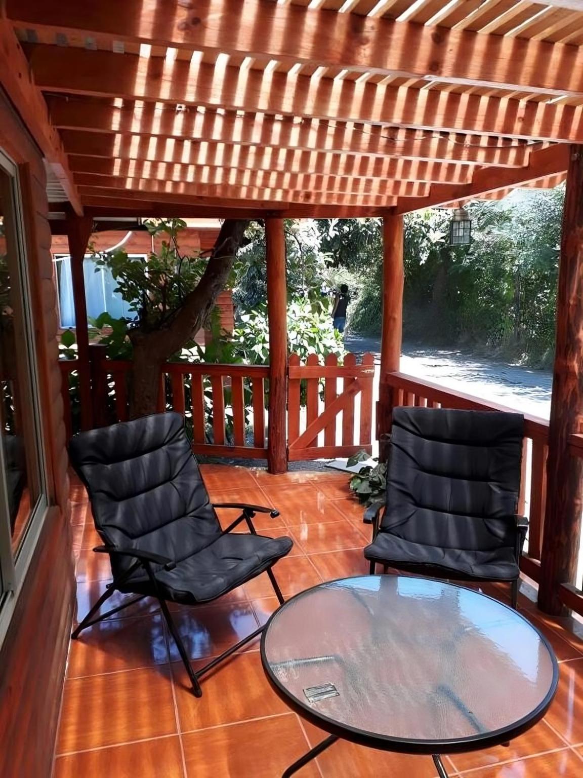 Cabana La Araucaria El Manzano  Buitenkant foto